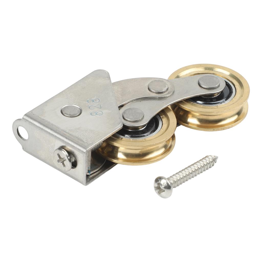 Stainless Steel 828 Type Pulley Sliding Door Window Roller Wheels Aluminum Alloy Glass Window Hardware Accessories