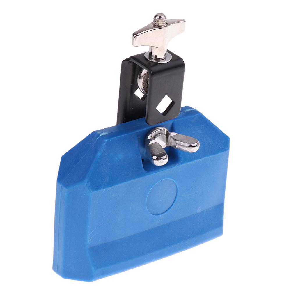 

1 Piece Drum Cowbell Percussion Part Made of Plastic Material синій
