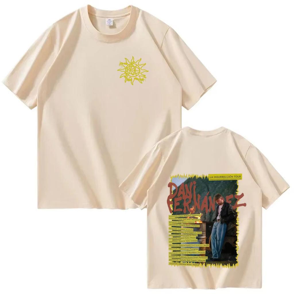Rapper Dani Fernandez Retro New Graphics Print 2026 T Shirts Unisex Women Y2K T Shirt Cozy Short Sleeve Tshirt Streetwear Hip Hop
