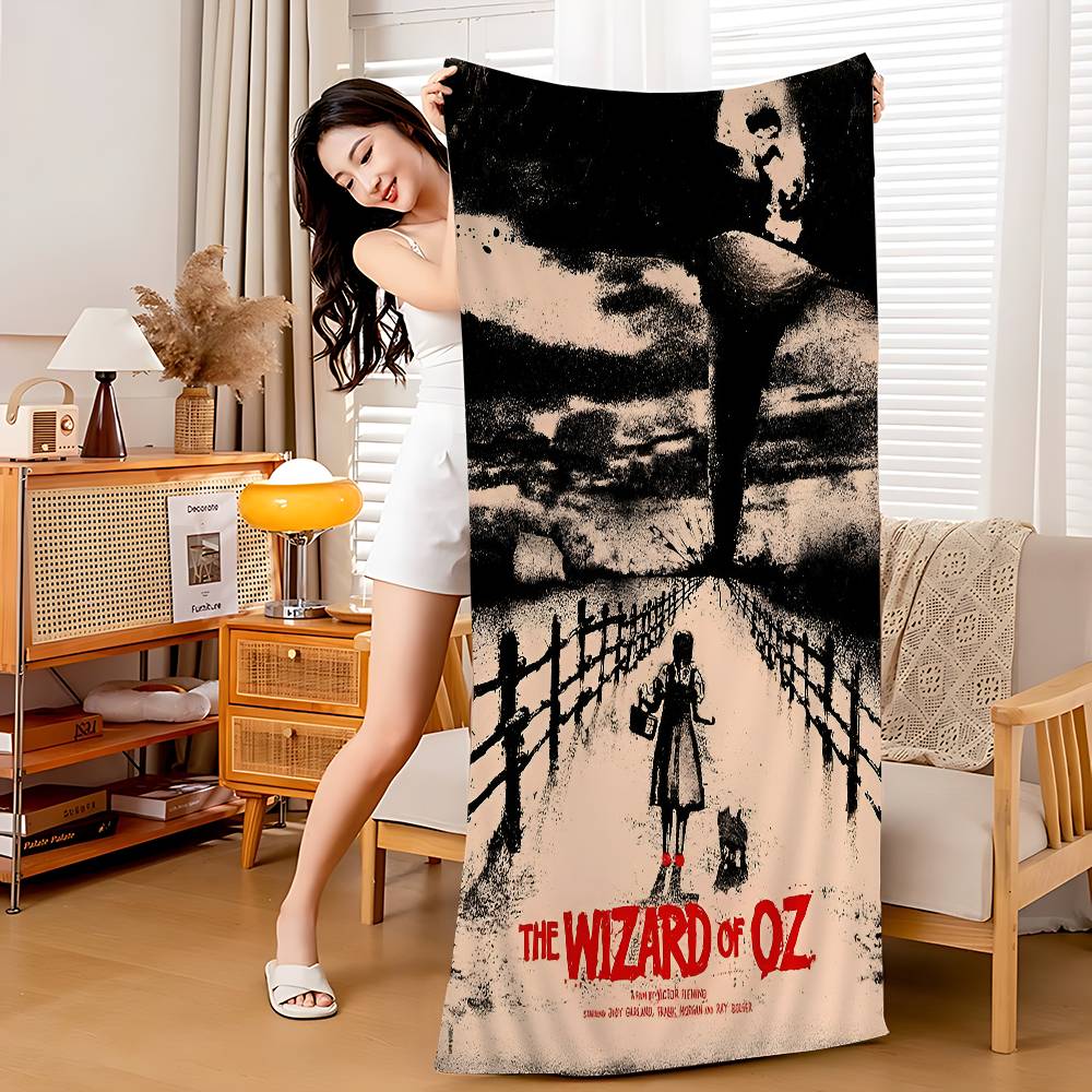 The W-Wizard of O-Oz Big Microfiber Beach Towels Quick Dry Towel Sand Beach Towels Pool Towel for Travel Swim Pool Yoga