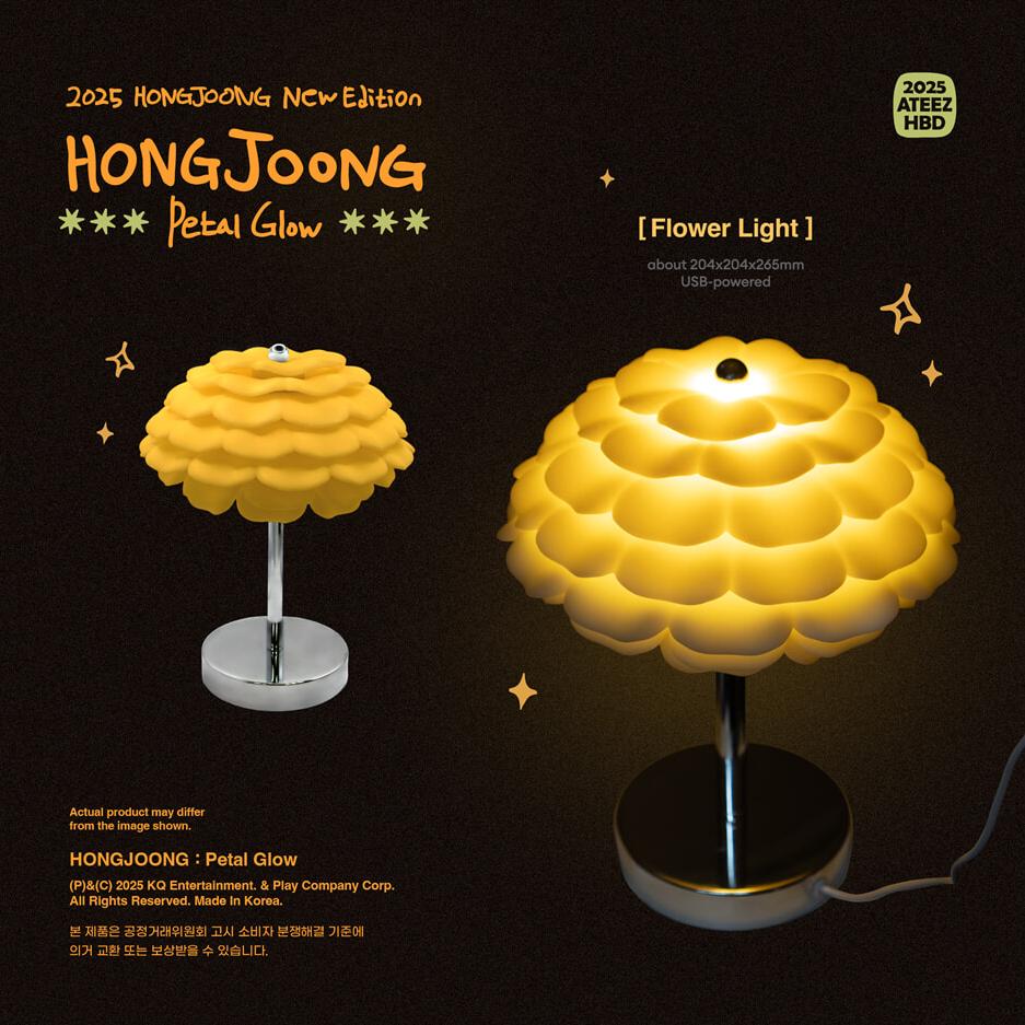 Pre-order ATEEZ 2025 Birthday MD HONGJOONG Petal Glow