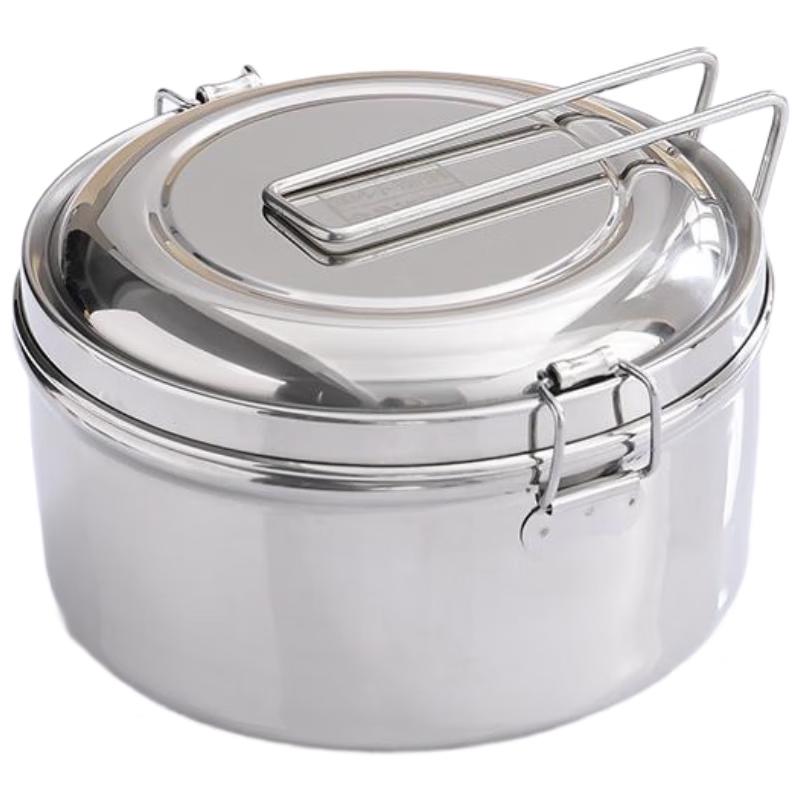 Fango Kitchen 304 Stainless Steel Round Lunchbox
