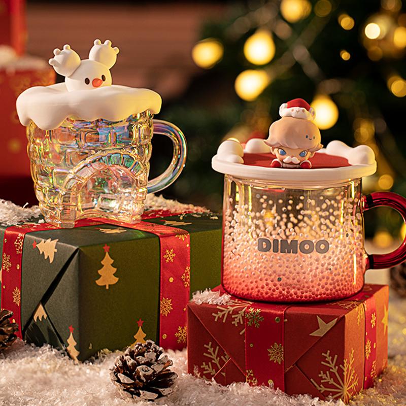 New POP MART DIMOO Snowman Letter Collection, Nesting Cups Trend Based Products PPMT-2311-0068
