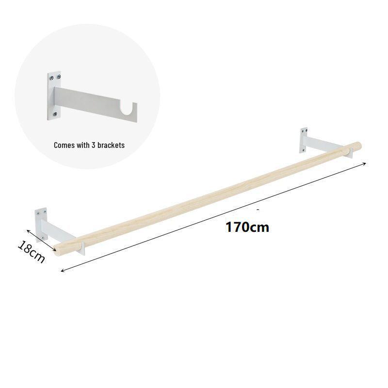 Wall-Mounted Clothes Rack for Underwear, Pants, and Children's Clothing