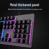 GX300 Wired Gaming Keyboard with Mechanical Feel and Blue Backlight