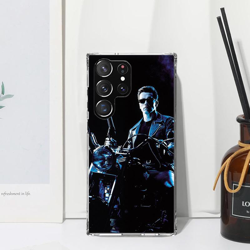 Arnold Schwarzenegger Terminator Phone Case For Samsung Galaxy Note 20 Ultra 10 Pro 9 8 S10 Lite S9 Plus S8+ S7 M21 M32 Edge Art