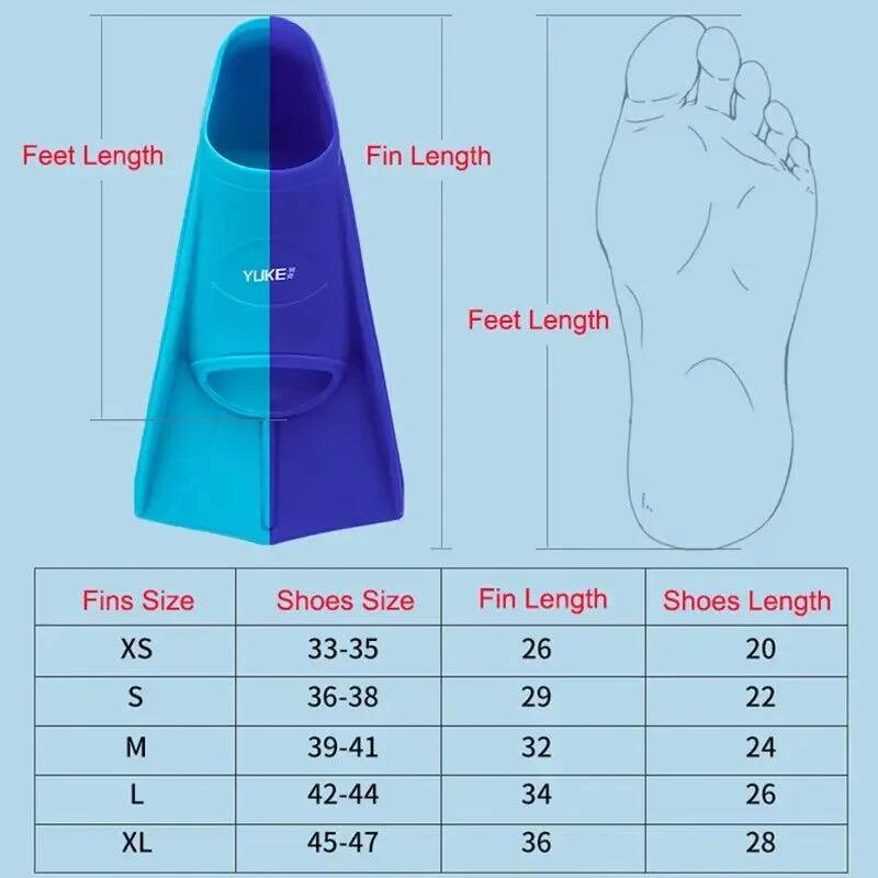 Professional Scuba Diving Swimming Shoes Diving Fins Diving Spring Fin Strap Swimming Fin Adult Swimming Equipment Flippers