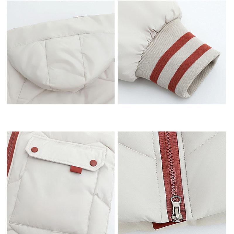 2023 Winter Frauen Jacke Mäntel Lange Parkas Weibliche Unten Baumwolle Mit Kapuze Mantel Dicke Warme Jacken Winddicht Casual Schüler Mantel