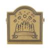 Brass Binder Clip Vintage Decorative Strong Clamping Force Book Clip for Journal Notebook Drawing Paper Sketch Paper