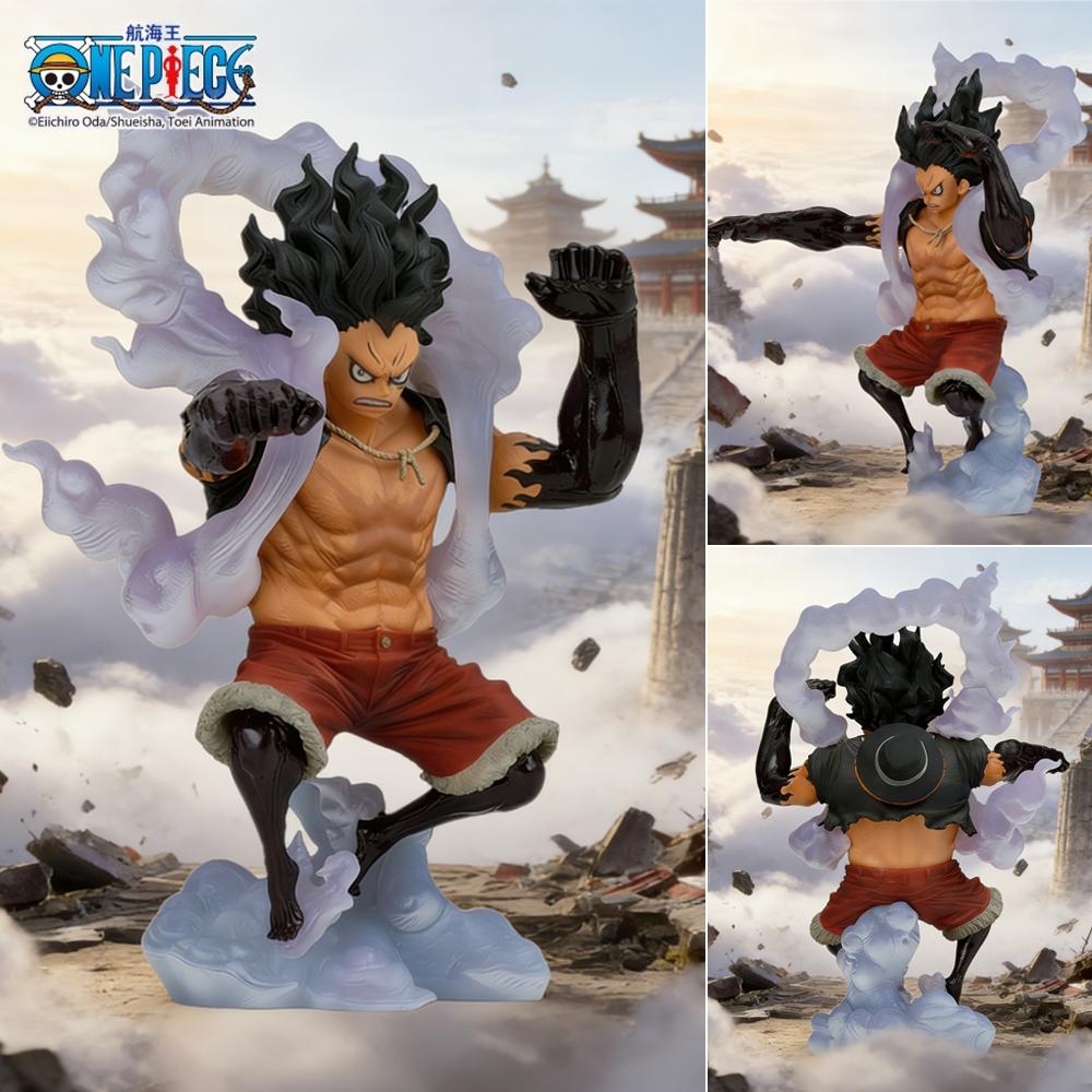 1pc Officially Licensed One Piece Monkey D. Luffy Gear Fourth: Snakeman Figure Perfect for Ornament and Gifting