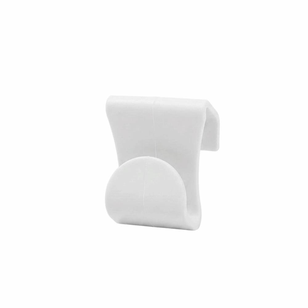 Plastic Car Hanging Hook Thin Clip Car Clip Hook New Car Glove Box Hook Vehicle Accessories белый