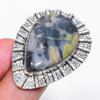 Natural Maligano Jasper Gemstone 925 Sterling Silver Jewelry Ring Size 8 ZS-908