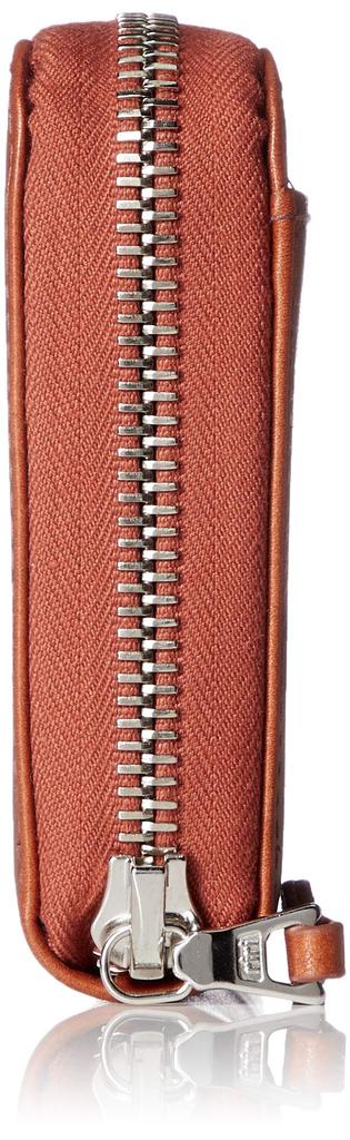 Whitehouse Cox S1088 SADDLE LEATHER COLLECTION Leather Wallet with Round COGNAC Zipper, [Used]