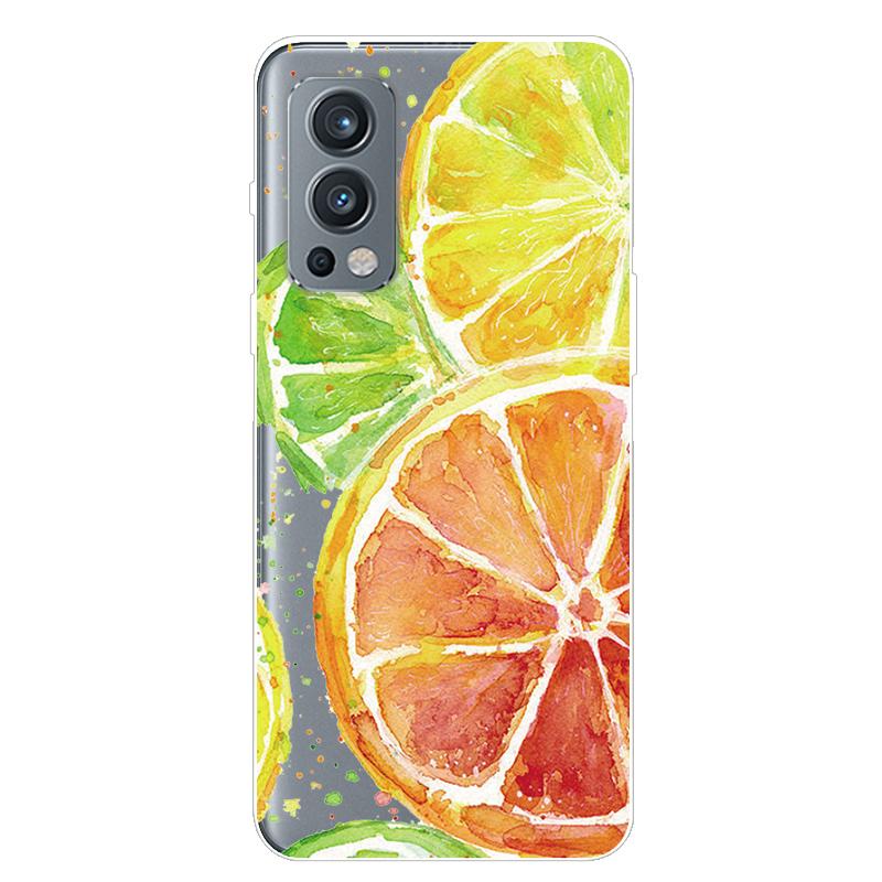 Für OnePlus Nord 2 5G Hülle TPU Silikon Weich Cartoon Transparent Hülle für One Plus Nord 2 5G Handyhülle Nord2 5G Transparente Coque