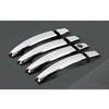 for Peugeot 108 Accessories Chrome Trim Chromium Styling Door Handles Cover Sticker Exterior Decoration Car Styling