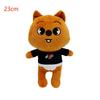 Skzoo Schlüsselanhänger Plüschtier Kawaii Skzoo Stray Wolf Plüsch Cartoon Stofftier Puppe Kawaii Begleiter Spielzeug Kindergeschenk!