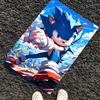 Sonic Printed Carpet, Rug for Office Chair Living Room Bedroom Kitchen Room Decor Gifts.