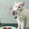 Cat Interactive Toys Electric Pat Bird Dog Cats Touch-Activated Squeaky Plush Toy Pet USB Rechargeable Boredom Relief