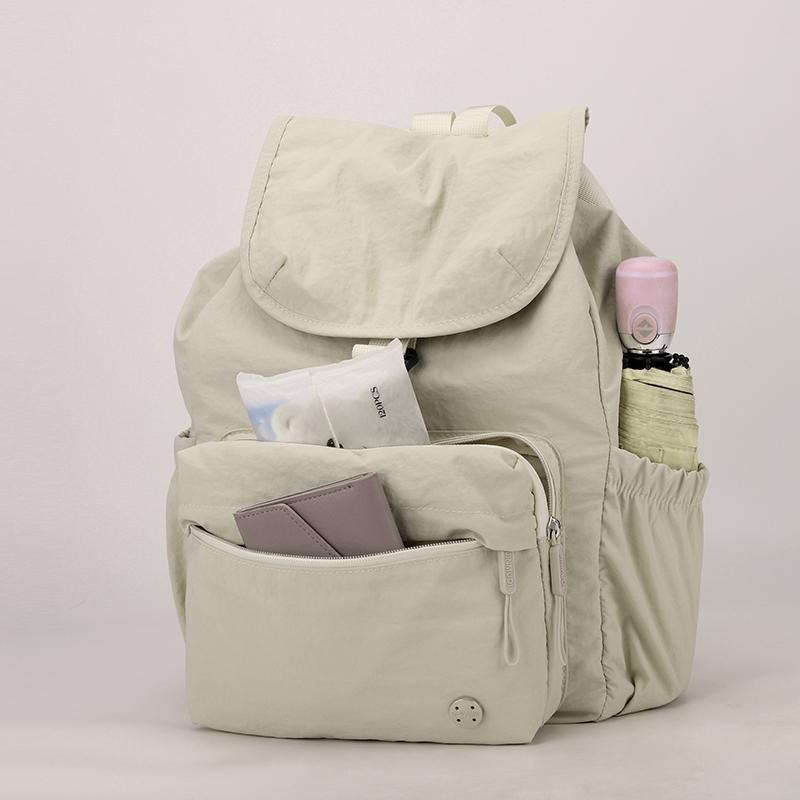 Waterproof Nylon Backpack Women's Lightweight Large Capacity Outdoor Backpack