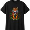 Tiger Wildlife Mens Womens T-Shirt Unisex Novelty Gift Tee Funny Present