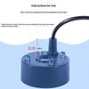 1Pc 5V Usb Mist Maker Fogger Nebulizer Water Fountain Fish Tank Pond Garden Decoration Atomizer Head With 4 Led Colorful Lights