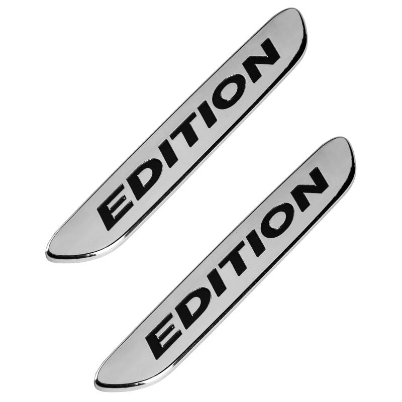 Chrome Car Styling AMG Edition Emblem Badge Sticker Logo For Mercedes Benz W176 W177 A Class A200 A250 W246 W117 C180 C200 C250 RM1