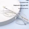 Danyang 06-8816 Women's Retro Polygon Myopia Glasses - Ultralight Transparent TR Frame