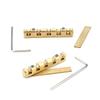 5 String Basses Nut Height Adjustable Brass Roller Nut Split Regulation Parts for Electric, Acoustics Basses