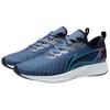 Li Ning Red Rabbit Shock Absorbing Non-Slip Durable Low-Top Running Shoes Men Running Shoes Blue White ARMR021-3