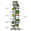 Multifunctional Folding Metal Plant Stand