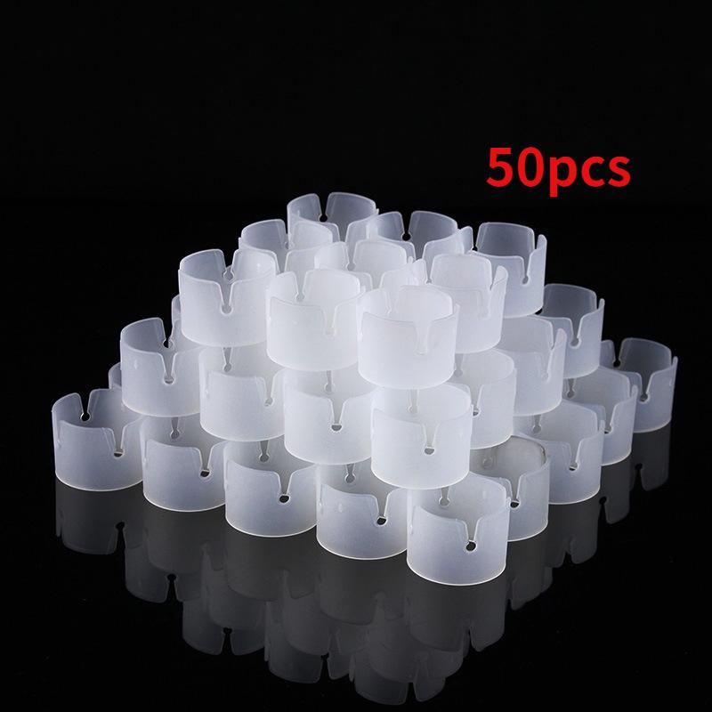 

50PCS/100pcs Arch Ring Tie Balloon Opening Celebration Bracket Balloon Snap Ring Balloon Decoration Style Balloon Accessories Other