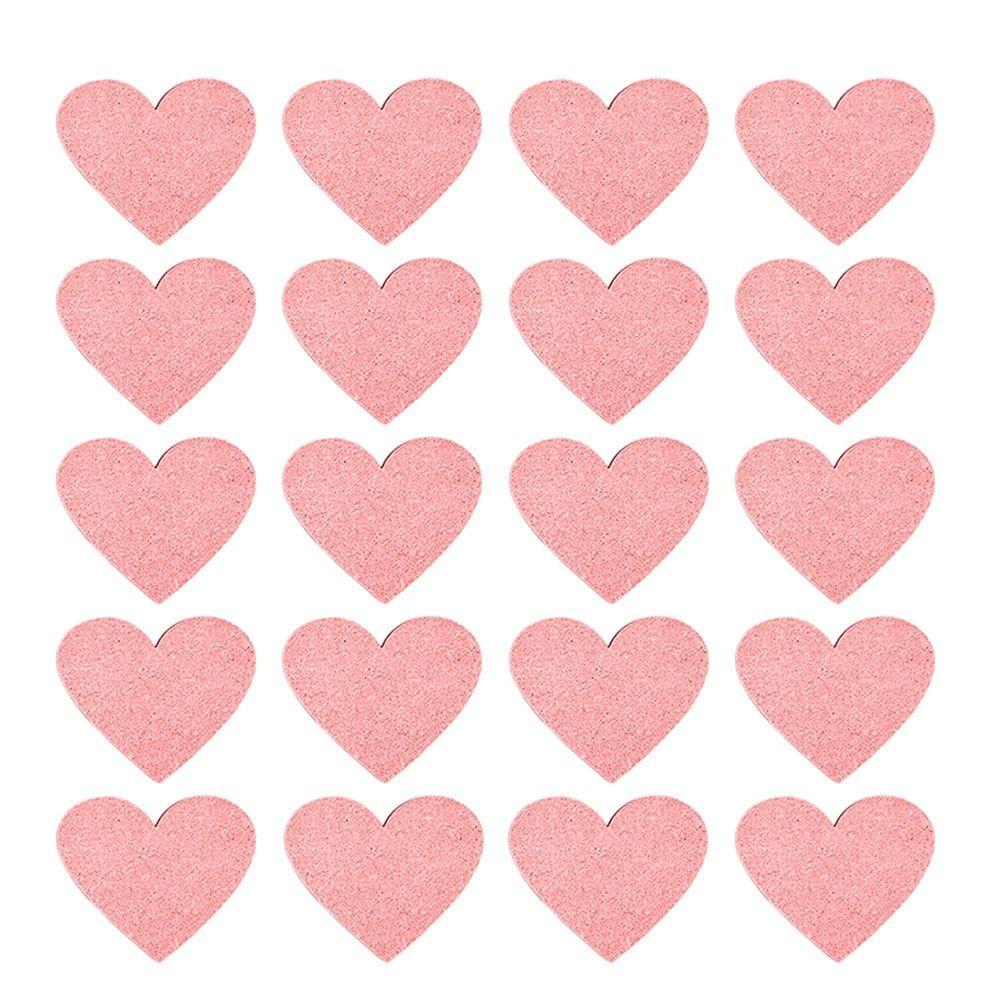 10 Pieces Pink Cosmetic Puff Heart Shaped Natural Makeup Remover Tool 7mm Face Washing Cleansing Sponge Compressed Sponge Travel