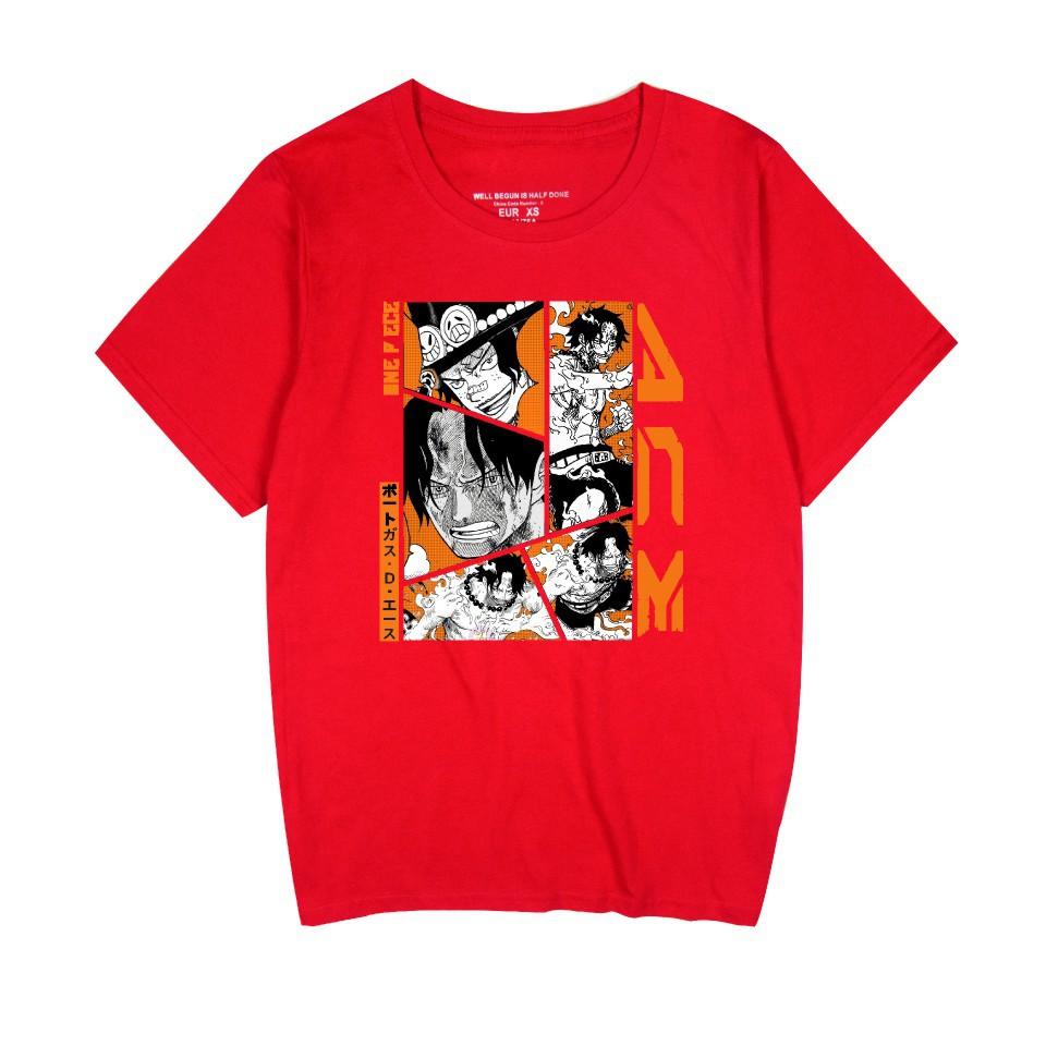 New Anime ONE PIECE Printed Men's T-shirt Unisex Casual Fashion Street Harajuku Style Short-sleeved Tops T-shirt