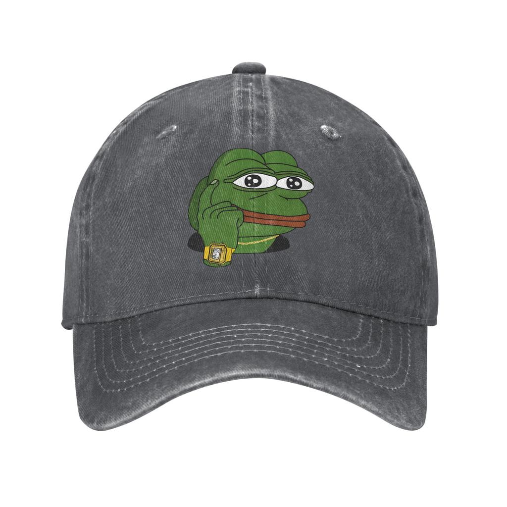 Baseballová čepice Pepe the Frog Letní Streetwear Truckerka Unisex Dospívající Vlastní DIY Venkovní Sport Dropshipping Baseballové čepice