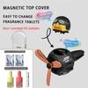 1PC new car magnetic outlet aromatherapy cartoon outlet clip aromatherapy creative car gift (two tasteless PE pieces and two 5ml