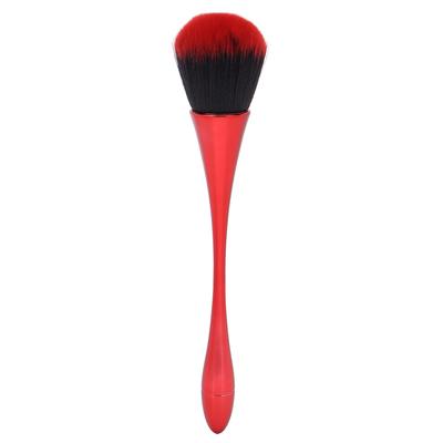 Loose Power Brush Soft Hair Home Portable Blush Makeup Brush Nail Art Dust Remover Cosmetic ToolRed