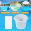 5-50pcs Pool Skimmer Socks Elastic Nylon Mesh Design Pond Debris Leaves Filters Basket Skimmers Swimming Pool Clean Accessories