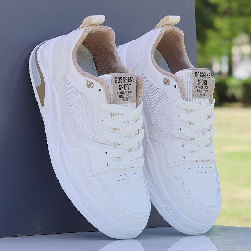 

Контр-модные брендовые белые туфли на толстой подошве со шнуровкой и мягкой подошвой в гонконгском стиле, мужские туфли для серфинга, весна-лето, новые, легкие и бро 44