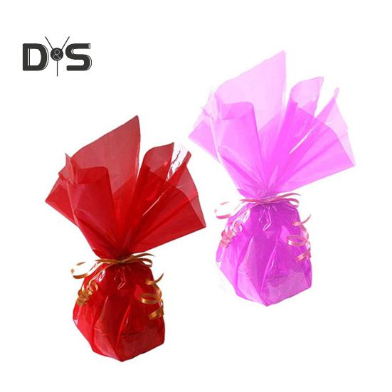 80/160 Blatt transparentes Zellophan-Geschenkpapier DIY Kunsthandwerk Geschenkverpackung wasserdicht heißsiegelbar farbiges Wrap