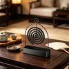 1 Pack Mosquito Coil Holder, Metal Material, Hanging Design for Mosquito Coils & Incense Sticks, Decorative for Living Room & Be