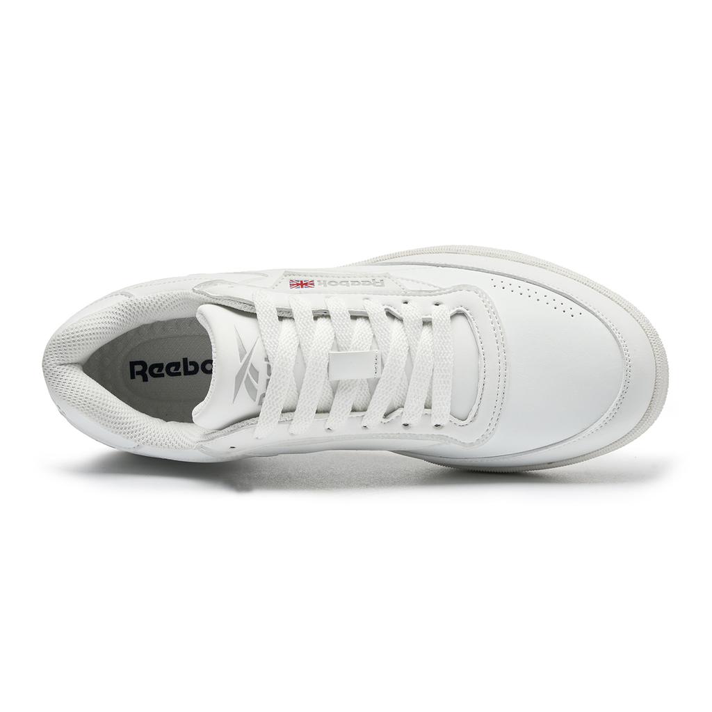 Reebok Slip Resistant, Abrasion Resistant, Lightweight Low top Skateboard Shoes Unisex White 26126U1382WS01FMC