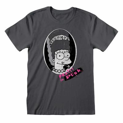 The Simpsons Marge Punk Official Merchandise 100% Cotton T-shirt Mens Tees Top M/L/XL/2XL New