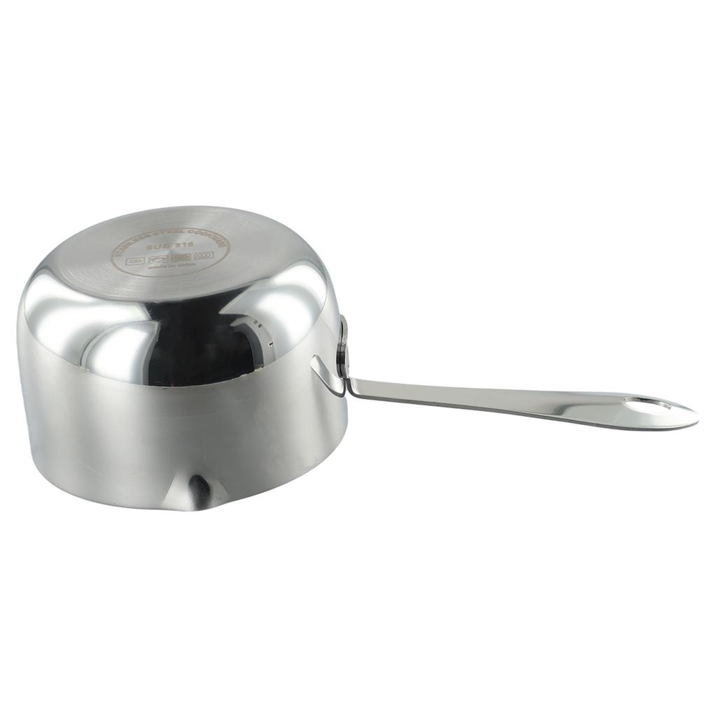 Dining Hot Oil Small Pot Kitchen Cookware Small Pot Stainless Steel Milk Pot High Quality Milk Pot Pan Saucepan