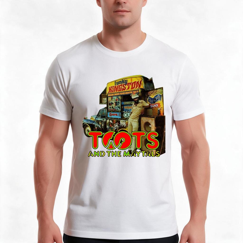Toots And The Trio Maytals Funky Kingstonska Reggae Rocksteady lustig Du liebst T-Shirt Sommer Lässig Baumwolle T-Shirt Unisex Unisex Unisex