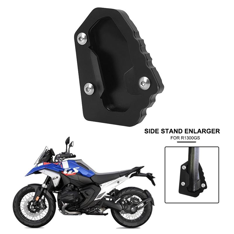 For BMW R1300GS R 1300 GS ADV Adventure R1300 GS1300 2023 2024 Kickstand Foot Side Stand Extension Pad Support Plate Motorcycle