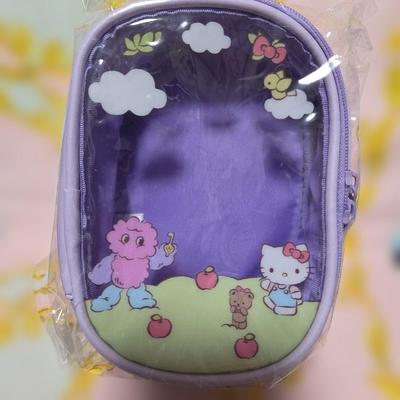 [USED] SHINee KEY HELLO KITTY Clear Doll Pouch Kitty