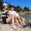 Slip-on Wading Sneakers Men Women Quick Drying Aqua Shoes Lightweight Breathable Water Sports Shoes for Surfing Fishing Kayaking