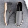 Fashion New Genuine Leather Men Shoes Casual Slip on Loafers Man Breathable Man Driving Flats Hot Sale Moccasins Handmade Slip-ons Flat