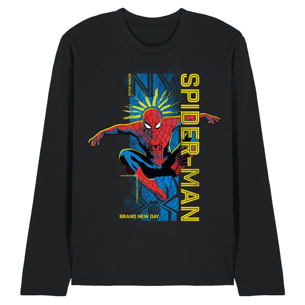 Spider-Man: Brand New Day Unisex Adult Spidey Sense Long-Sleeved T-Shirt