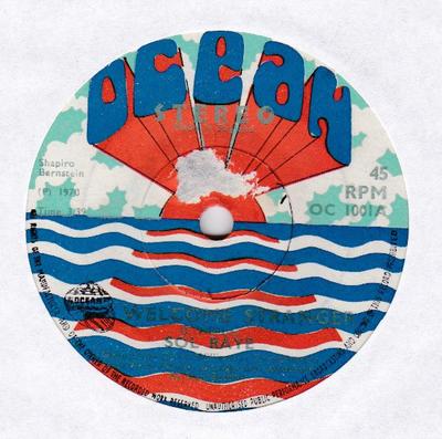 7-Zoll-Schallplatte SOL RAYE – Welcome Stranger / Until Then OC1001 OCEAN 1970 UK Pop Gebraucht